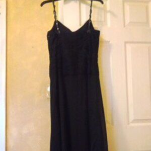 Ann Klein Black Cocktail Dress